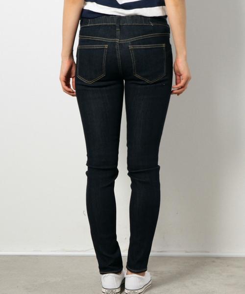 coen(コーエン)の「ストレッチスキニーデニムパンツ(デニムパンツ・レディース・ネイビー/コバルトブルー・LARGE/MEDIUM/SMALL)」の8枚目の写真