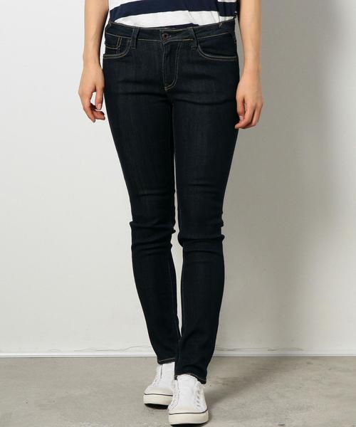 coen(コーエン)の「ストレッチスキニーデニムパンツ(デニムパンツ・レディース・ネイビー/コバルトブルー・LARGE/MEDIUM/SMALL)」の9枚目の写真