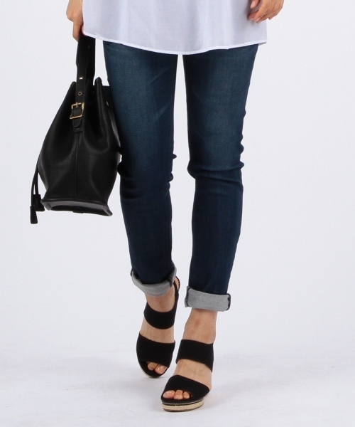 coen(コーエン)の「ストレッチスキニーデニムパンツ(デニムパンツ・レディース・ネイビー/コバルトブルー・LARGE/MEDIUM/SMALL)」の19枚目の写真