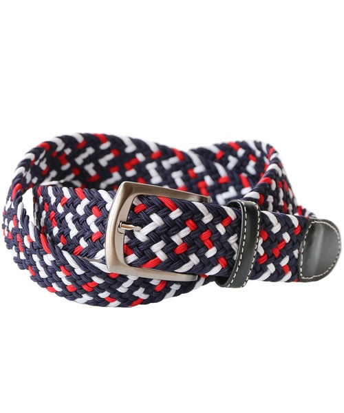 PRAIRIE（プレリー）の「[PRAIRIE]日本製ベルトストレッチ素材（ベルト・レディース・ベージュ/ネイビー/ブラック×グレー/チョコ/ネイビー×ホワイト・FREE）」の6枚目の写真