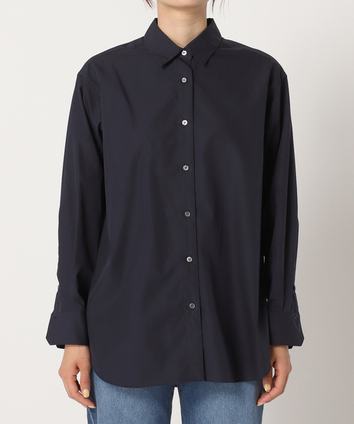 FRAMeWORK（フレームワーク）の「ピマコットンレギュラーシャツ（シャツ/ブラウス・レディース・ホワイト/ネイビー/サックスブルー/ダークブルー・FREE）」の12枚目の写真