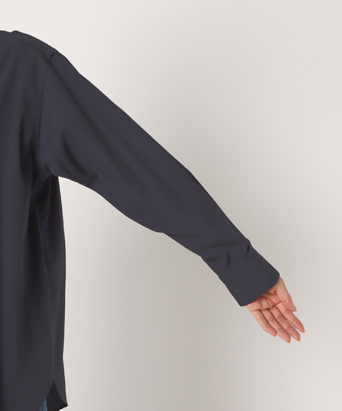 FRAMeWORK（フレームワーク）の「ピマコットンレギュラーシャツ（シャツ/ブラウス・レディース・ホワイト/ネイビー/サックスブルー/ダークブルー・FREE）」の17枚目の写真