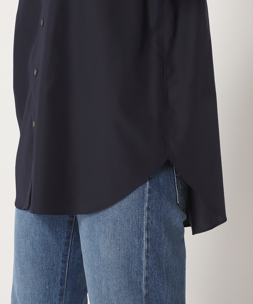 FRAMeWORK（フレームワーク）の「ピマコットンレギュラーシャツ（シャツ/ブラウス・レディース・ホワイト/ネイビー/サックスブルー/ダークブルー・FREE）」の19枚目の写真