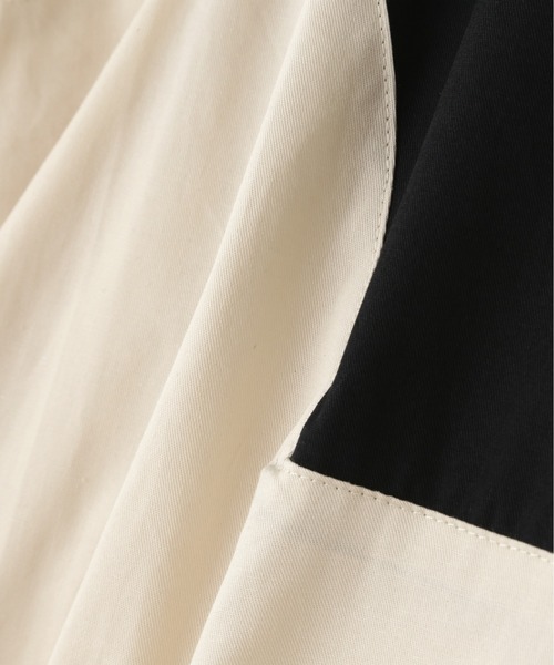 N.(N. Natural Beauty Basic)(エヌエヌナチュラルビューティーベーシック)の「切替パフワンピース(ワンピース・レディース・ホワイト系その他/ブラウン系その他・MEDIUM)」の16枚目の写真