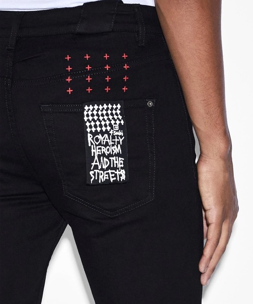 美品Ksubi スビ 十字マーク デニムジャケット ストレッチ素材 デニム希少 210.jpg