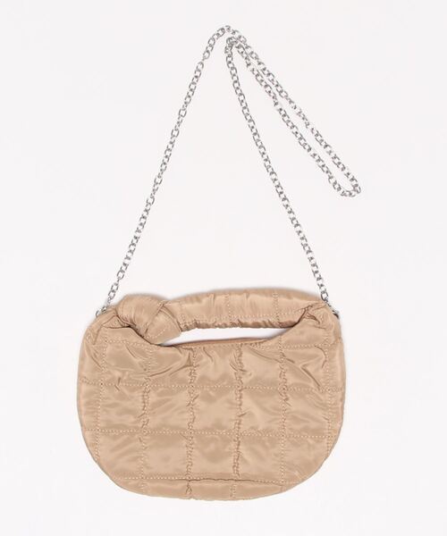 Riberry（リベリー）の「キルティング三日月ハンドバッグ（ハンドバッグ・レディース・ホワイト/ブラック/ベージュ/ブラウン/グリーン・FREE）」の11枚目の写真