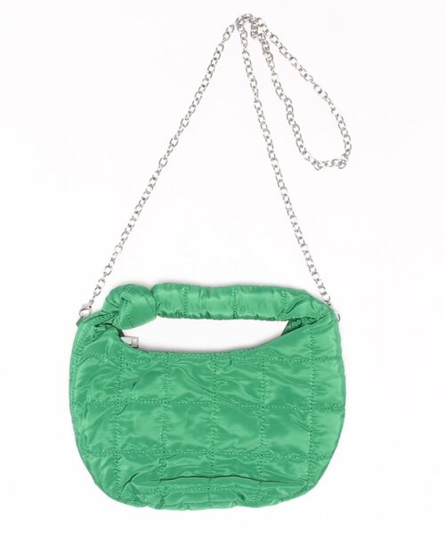 Riberry（リベリー）の「キルティング三日月ハンドバッグ（ハンドバッグ・レディース・ホワイト/ブラック/ベージュ/ブラウン/グリーン・FREE）」の14枚目の写真