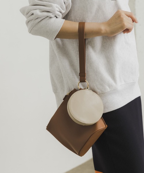 URBAN RESEARCH（アーバンリサーチ）の「マルチWAYセットバッグ（ハンドバッグ・レディース・ブラック/ブラウン・-）」の10枚目の写真