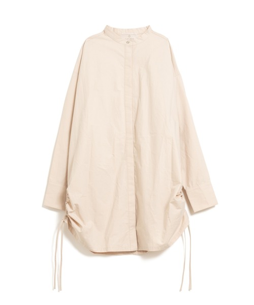 LAYMEE（レイミー）の「Herencia shirt / エレンシアシャツ（シャツ/ブラウス・レディース・ピンク/ホワイト/ベージュ・FREE）」の4枚目の写真