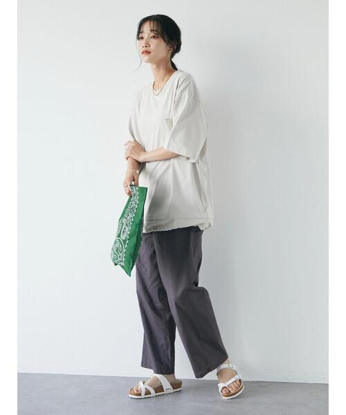 CRAFT STANDARD BOUTIQUE（クラフトスタンダードブティック）の「【WEB限定】BANSAC カラーバンダナバッグ　＊（ハンドバッグ・レディース・ホワイト/ブラック/ネイビー/レッド/イエロー/グリーン/プラム・FREE）」の16枚目の写真