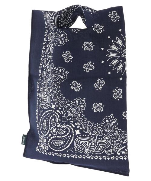 CRAFT STANDARD BOUTIQUE（クラフトスタンダードブティック）の「【WEB限定】BANSAC カラーバンダナバッグ　＊（ハンドバッグ・レディース・ホワイト/ブラック/ネイビー/レッド/イエロー/グリーン/プラム・FREE）」の17枚目の写真