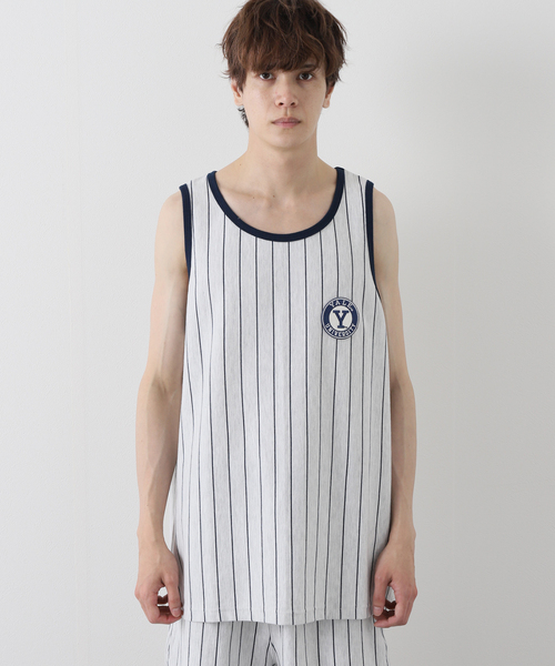 JOURNAL STANDARD（ジャーナルスタンダード）の「【YALE×JOURNAL STANDARD】別注 タンクトップ（タンクトップ・メンズ・ホワイト/グレー・MEDIUM/LARGE）」の13枚目の写真
