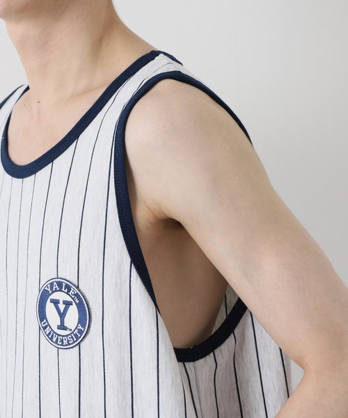 JOURNAL STANDARD（ジャーナルスタンダード）の「【YALE×JOURNAL STANDARD】別注 タンクトップ（タンクトップ・メンズ・ホワイト/グレー・MEDIUM/LARGE）」の10枚目の写真