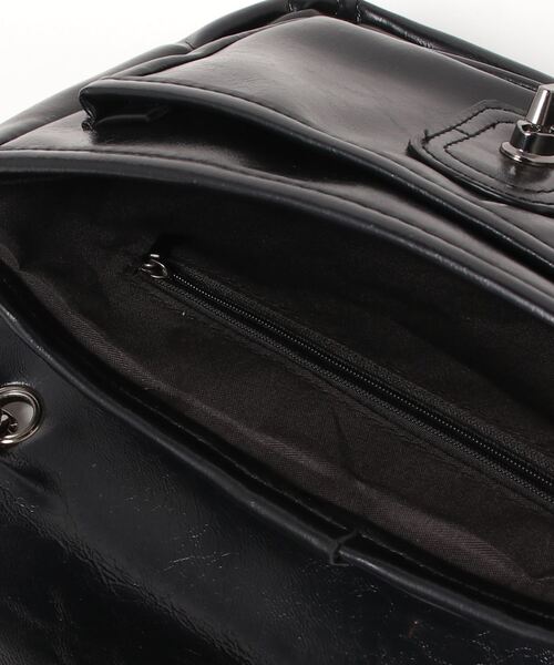 Figments（フィグメンツ）の「ヴィンテージライクショルダーバッグ（ショルダーバッグ・レディース・ブラック/オフホワイト・FREE）」の16枚目の写真