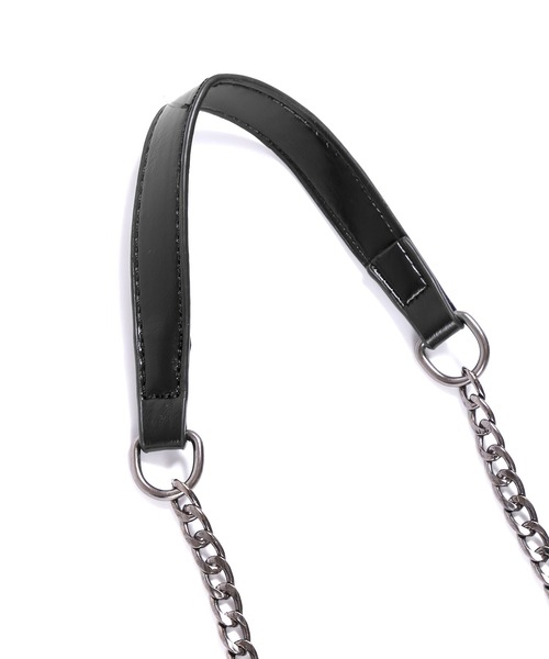 Figments（フィグメンツ）の「ヴィンテージライクショルダーバッグ（ショルダーバッグ・レディース・ブラック/オフホワイト・FREE）」の12枚目の写真