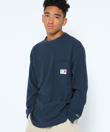 tommy jeans | ワッフルポケットロングスリーブTシャツ(Tシャツ/カットソー)