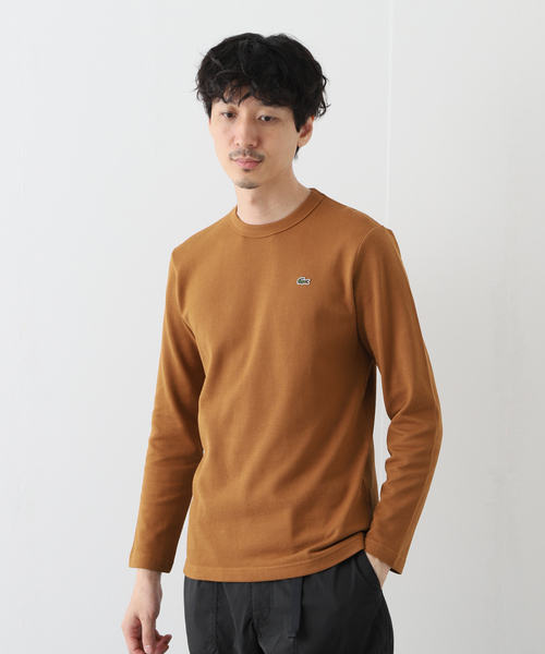 LACOSTE（ラコステ）の「【LACOSTE / ラコステ】ロングスリーブTシャツ（Tシャツ/カットソー・メンズ・ブラウン/ホワイト/ネイビー/ブラック・4/3/5）」の22枚目の写真