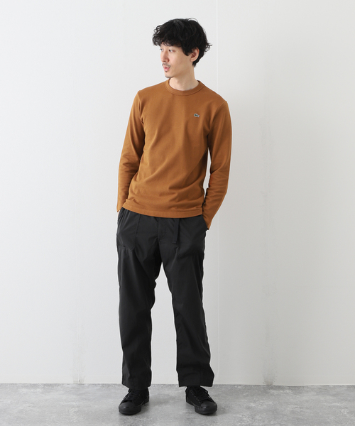 LACOSTE（ラコステ）の「【LACOSTE / ラコステ】ロングスリーブTシャツ（Tシャツ/カットソー・メンズ・ブラウン/ホワイト/ネイビー/ブラック・4/3/5）」の20枚目の写真