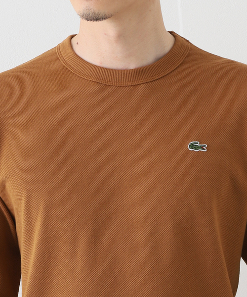 LACOSTE（ラコステ）の「【LACOSTE / ラコステ】ロングスリーブTシャツ（Tシャツ/カットソー・メンズ・ブラウン/ホワイト/ネイビー/ブラック・4/3/5）」の16枚目の写真