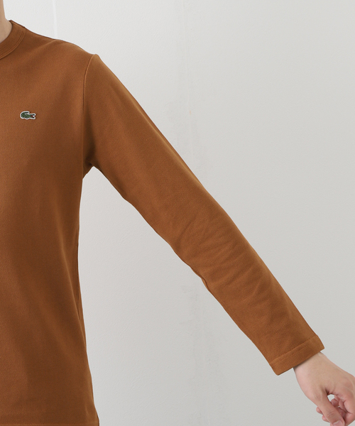 LACOSTE（ラコステ）の「【LACOSTE / ラコステ】ロングスリーブTシャツ（Tシャツ/カットソー・メンズ・ブラウン/ホワイト/ネイビー/ブラック・4/3/5）」の14枚目の写真
