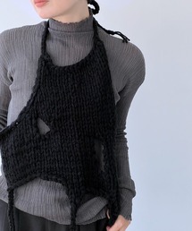 MAISON CHUCLLA | ハンドメイド レイヤード ニット キャミベスト chwj22a07 【Maison chuclla】(ニット/セーター)