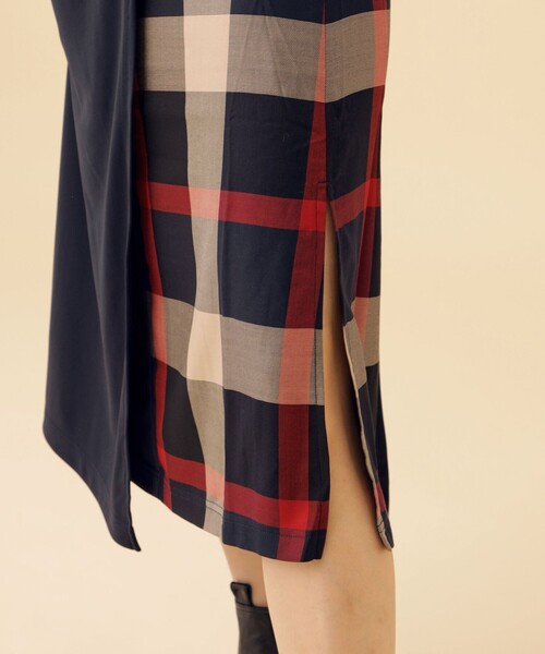 CB CRESTBRIDGE 肩見せIラインワンピース CB CRESTBRIDGE 肩見せIラインワンピース