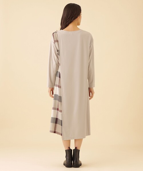 CB CRESTBRIDGE 肩見せIラインワンピース CB CRESTBRIDGE 肩見せIラインワンピース 【公式通販】