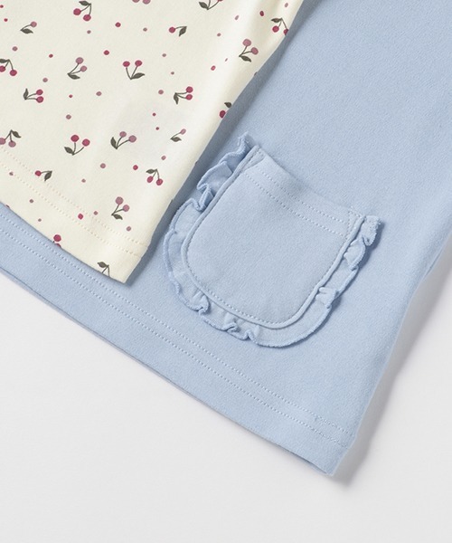 petit main（プティマイン）の「【プティプラ】GIRLS長袖セット（Tシャツ/カットソー・キッズ・キナリ/オフホワイト/ライトカーキ/ライトピンク・100cm/90cm/80ｃｍ/120cm/110cm/130cm）」の15枚目の写真