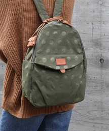 【toleur】ナイロンドット×カウレザーリュック バックパック デイパック ※11777