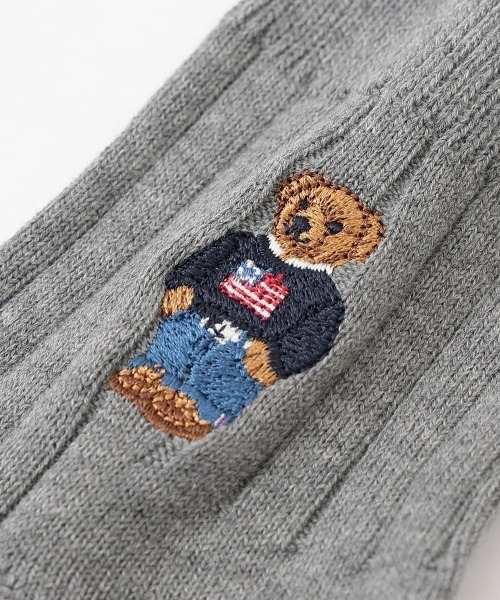 POLO RALPH LAUREN(ポロ ラルフ ローレン)の「POLO RALPH LAUREN メンズ ポロベア ショートリブソックス 02022250(ソックス/靴下・メンズ・ブラック/ネイビー/アイボリー/グレー/ダークネイビー・25-27CM/27-29cm)」の11枚目の写真