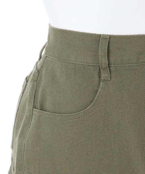 INGNI（イング）の「カーゴミニスカート（スカート・レディース・カーキ/ブラック・FREE）」の9枚目の写真