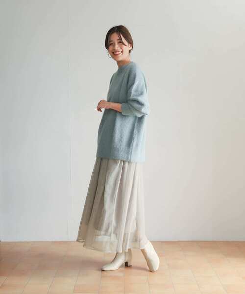 極美品　今期24AW アーバンリサーチドアーズ  バルーンスカート　M セール】フレアロングスカート（スカート）｜URBAN RESEARCH
