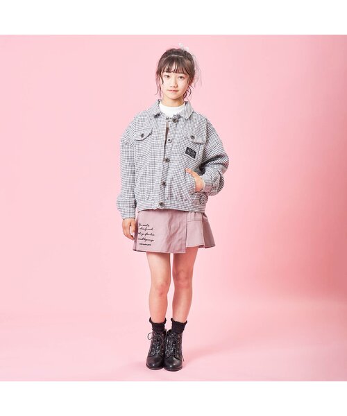 algy（アルジー）の「ツイードジャケット（テーラードジャケット・キッズ・ブラウン/グレー・SMALL/XX-SMALL/MEDIUM/X-SMALL）」の7枚目の写真