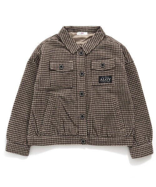 algy（アルジー）の「ツイードジャケット（テーラードジャケット・キッズ・ブラウン/グレー・SMALL/XX-SMALL/MEDIUM/X-SMALL）」の11枚目の写真