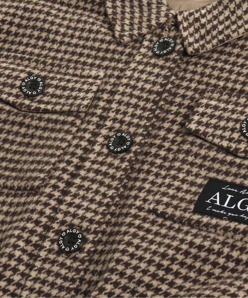 algy（アルジー）の「ツイードジャケット（テーラードジャケット・キッズ・ブラウン/グレー・SMALL/XX-SMALL/MEDIUM/X-SMALL）」の20枚目の写真