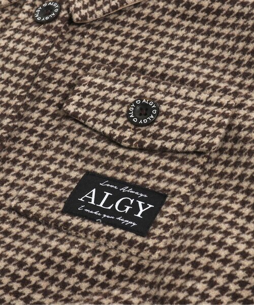 algy（アルジー）の「ツイードジャケット（テーラードジャケット・キッズ・ブラウン/グレー・SMALL/XX-SMALL/MEDIUM/X-SMALL）」の21枚目の写真
