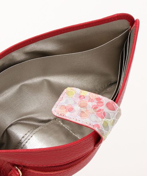 efffy（エフィー）の「【efffy/エフィー】 友禅染 スリムウォレット（財布・レディース・レッド/イエロー/オレンジ/ネイビー/アイボリー/グリーン/グリーン系その他/ブラック・FREE）」の10枚目の写真