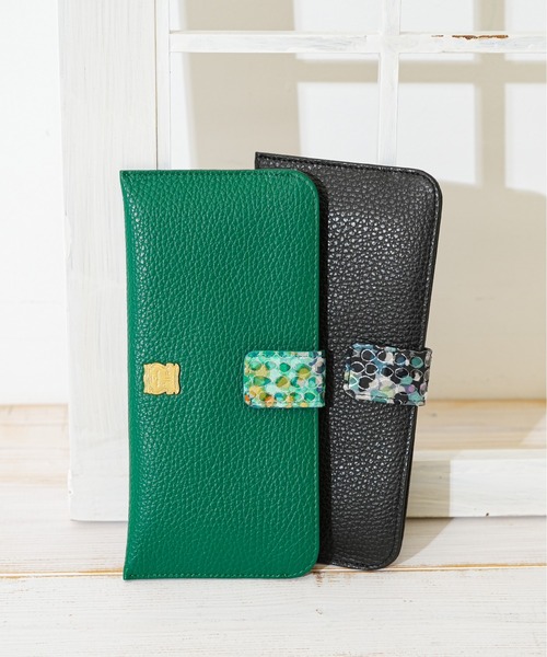 efffy（エフィー）の「【efffy/エフィー】 友禅染 スリムウォレット（財布・レディース・レッド/イエロー/オレンジ/ネイビー/アイボリー/グリーン/グリーン系その他/ブラック・FREE）」の3枚目の写真