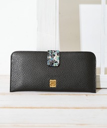 efffy（エフィー）の「【efffy/エフィー】 友禅染 スリムウォレット（財布）」