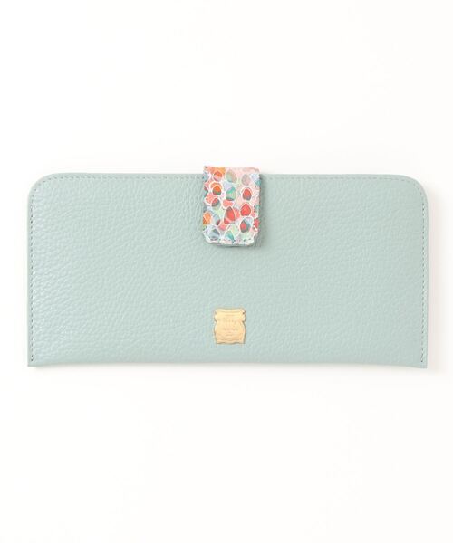 efffy（エフィー）の「【efffy/エフィー】 友禅染 スリムウォレット（財布・レディース・レッド/イエロー/オレンジ/ネイビー/アイボリー/グリーン/グリーン系その他/ブラック・FREE）」の15枚目の写真