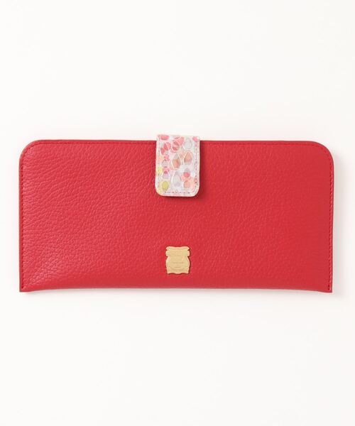 efffy（エフィー）の「【efffy/エフィー】 友禅染 スリムウォレット（財布・レディース・レッド/イエロー/オレンジ/ネイビー/アイボリー/グリーン/グリーン系その他/ブラック・FREE）」の18枚目の写真