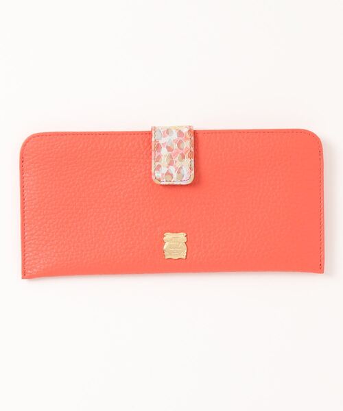 efffy（エフィー）の「【efffy/エフィー】 友禅染 スリムウォレット（財布・レディース・レッド/イエロー/オレンジ/ネイビー/アイボリー/グリーン/グリーン系その他/ブラック・FREE）」の19枚目の写真