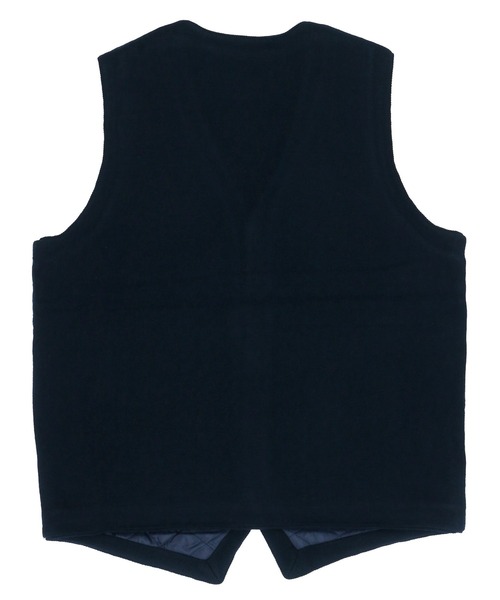 TOKYO SHIRTS(トウキョウシャツ)の「裏キルト ニットジレ(ベスト・メンズ・チャコールグレー/ネイビー・LL/M/L/XL)」の5枚目の写真