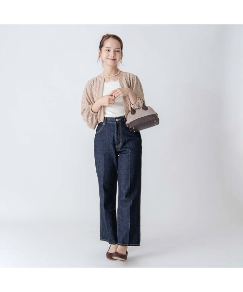 flower（フラワー）の「レーシーブルームトップ（カーディガン/ボレロ・レディース・ブラック/ベージュ・FREE）」の22枚目の写真