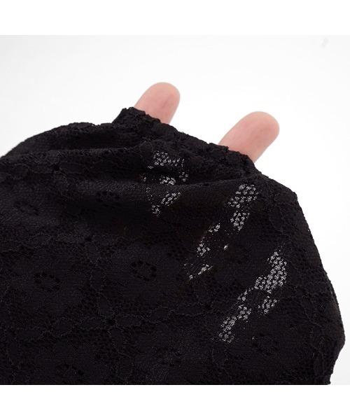 flower（フラワー）の「レーシーブルームトップ（カーディガン/ボレロ・レディース・ブラック/ベージュ・FREE）」の9枚目の写真