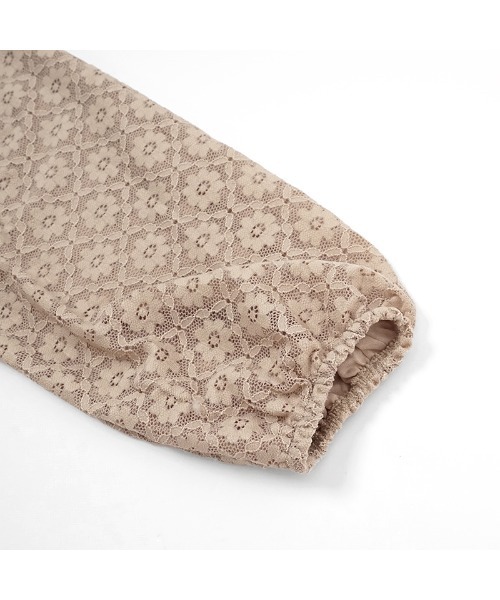 flower（フラワー）の「レーシーブルームトップ（カーディガン/ボレロ・レディース・ブラック/ベージュ・FREE）」の13枚目の写真