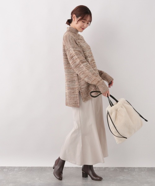 GLOBAL WORK（グローバルワーク）の「ミックスニットプルオーバー