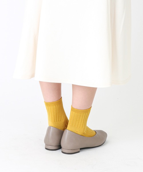 【ラクとキレイ】Vカットフラットパンプス（パンプス）｜AcureZ（アキュアーズ）