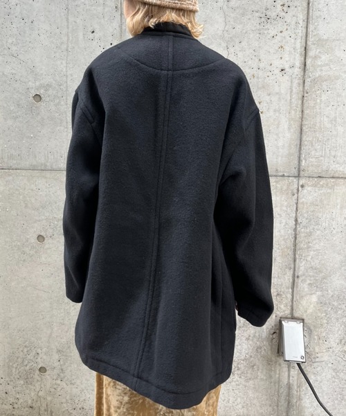 DANTON（ダントン）の「【DANTON/ダントン】COLLARLESS V NECK COAT
