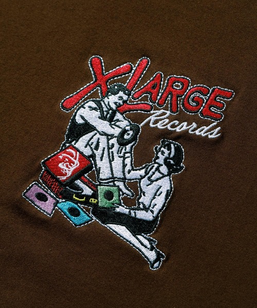 XLARGE(エクストララージ)の「LISTEN TO THE RECORD L/S TEE(Tシャツ/カットソー・メンズ・ブラウン/ホワイト/ブラック・XL/S/M/L)」の7枚目の写真